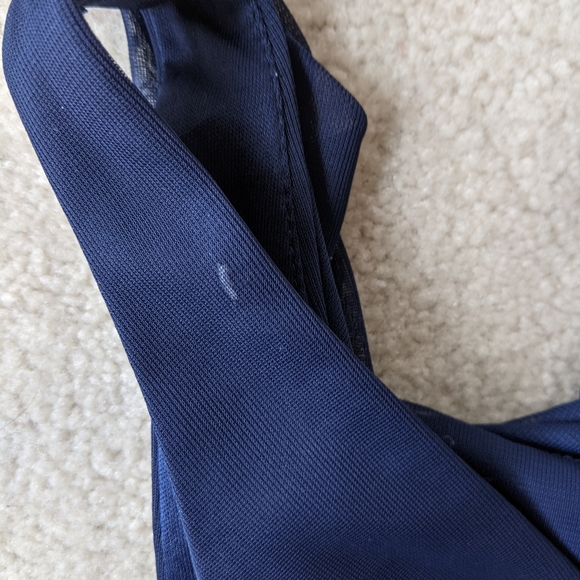 David's Bridal navy blue dress Size 8 - Picture 6 of 11